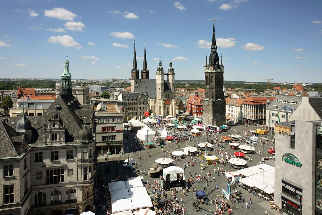 Citywohnung Am Rannischen Platz I Halle  Dış mekan fotoğraf